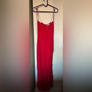 Reformation Kourtney Dress - Red - Size 6 - Like New